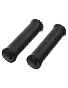 Grips 7/8 long 131mm Artificial Leather Black
